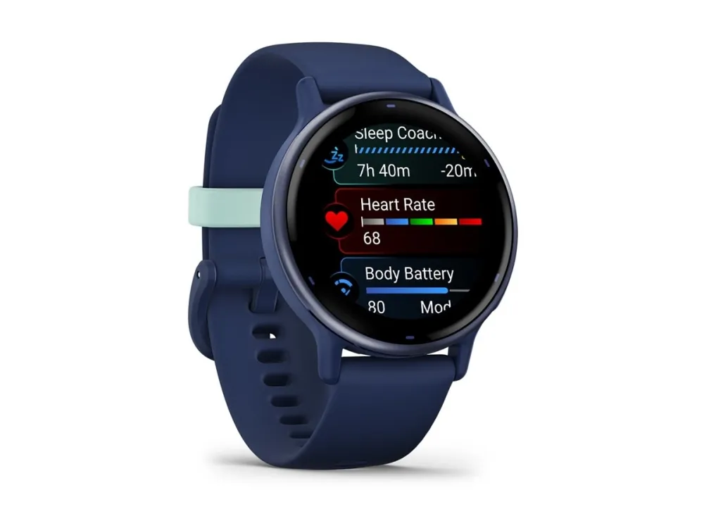 Garmin vívoactive 5 - Marine - smart ur med bånd - silikone - håndledsstørrelse: 125-190 mm - display 1.2
