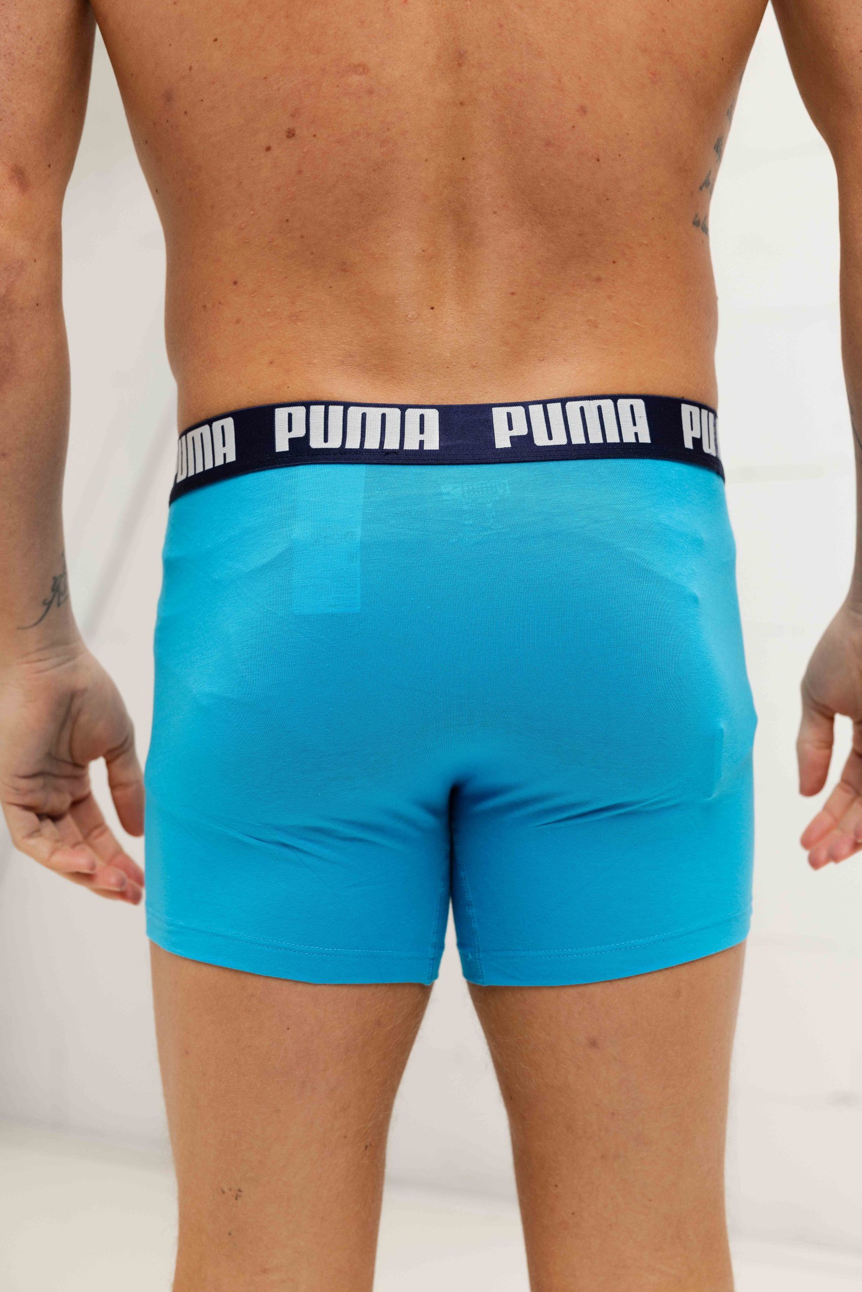 Puma Everyday Basic Boxershort Heren 6-Pack Lichtblauw/Donkerblauw