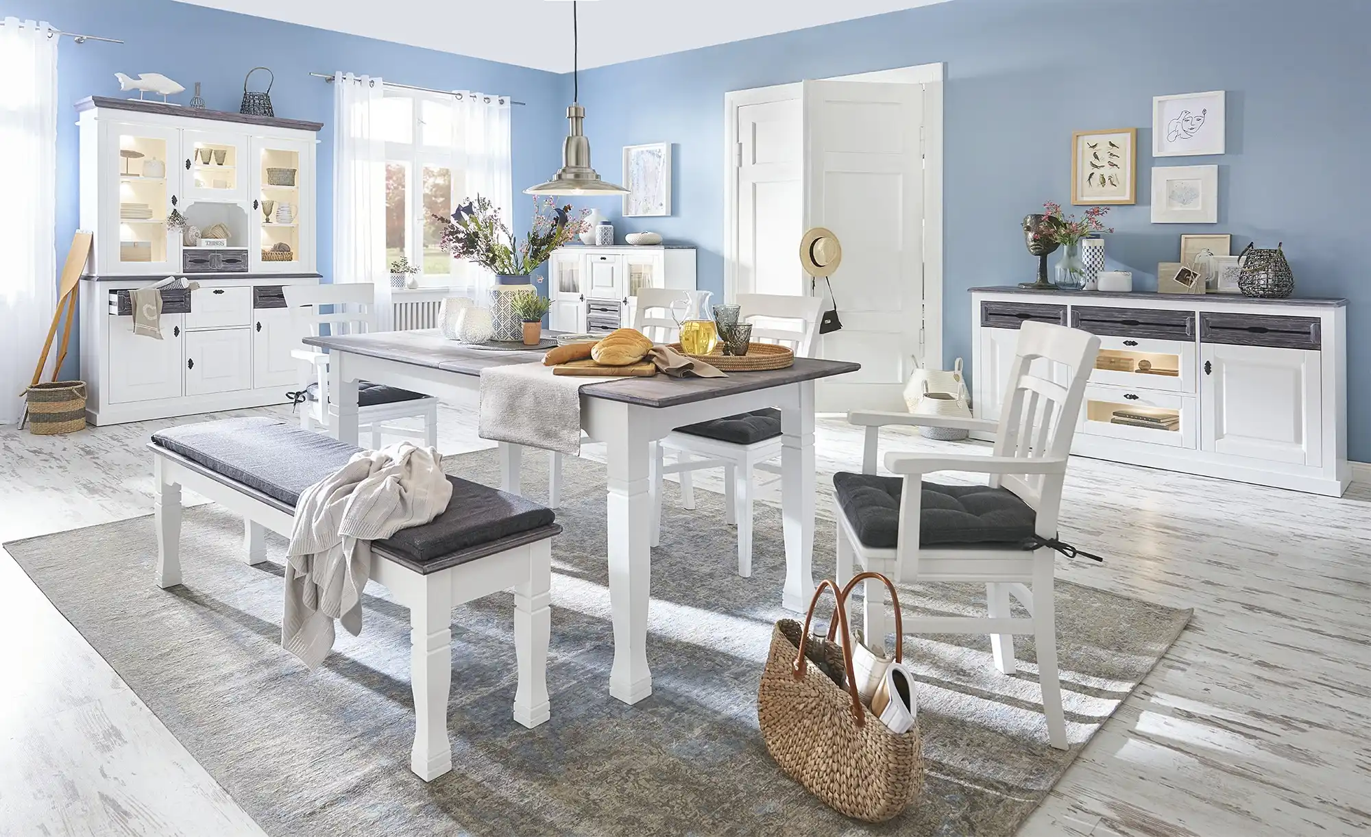 maison bleue Anrichte Cabana
