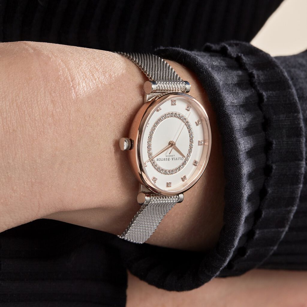 Montre Olivia Burton Belgrave Argenté