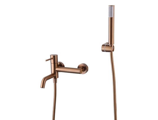 IMEX PRODUCTS - Mitigeur de baignoire Ensemble mitigeur de bain et douche imex monza bdm039-4 or r...