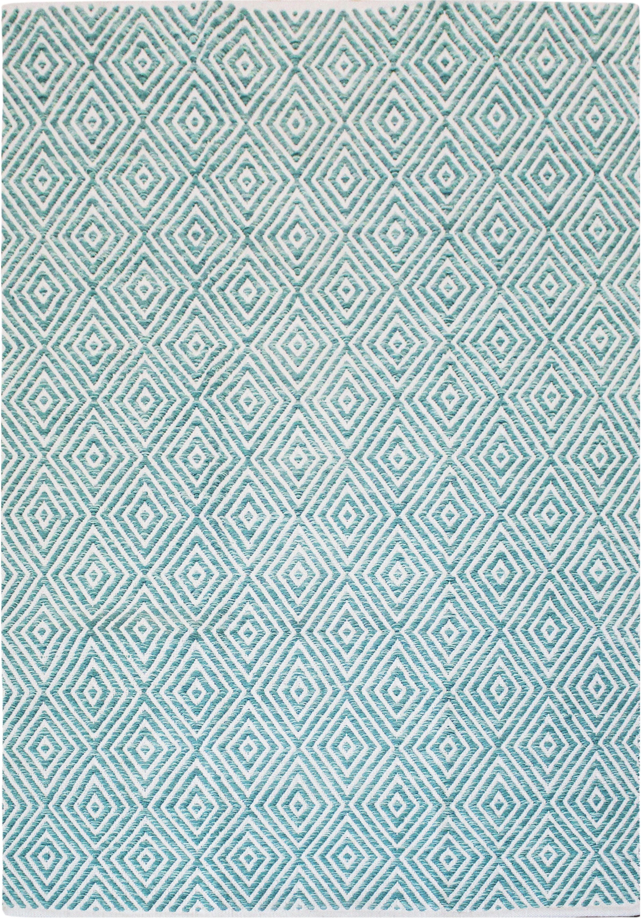 calo-deluxe Teppich »Luba 333« rechteckig 7 mm Höhe reine Baumwolle, Wohnzimmer