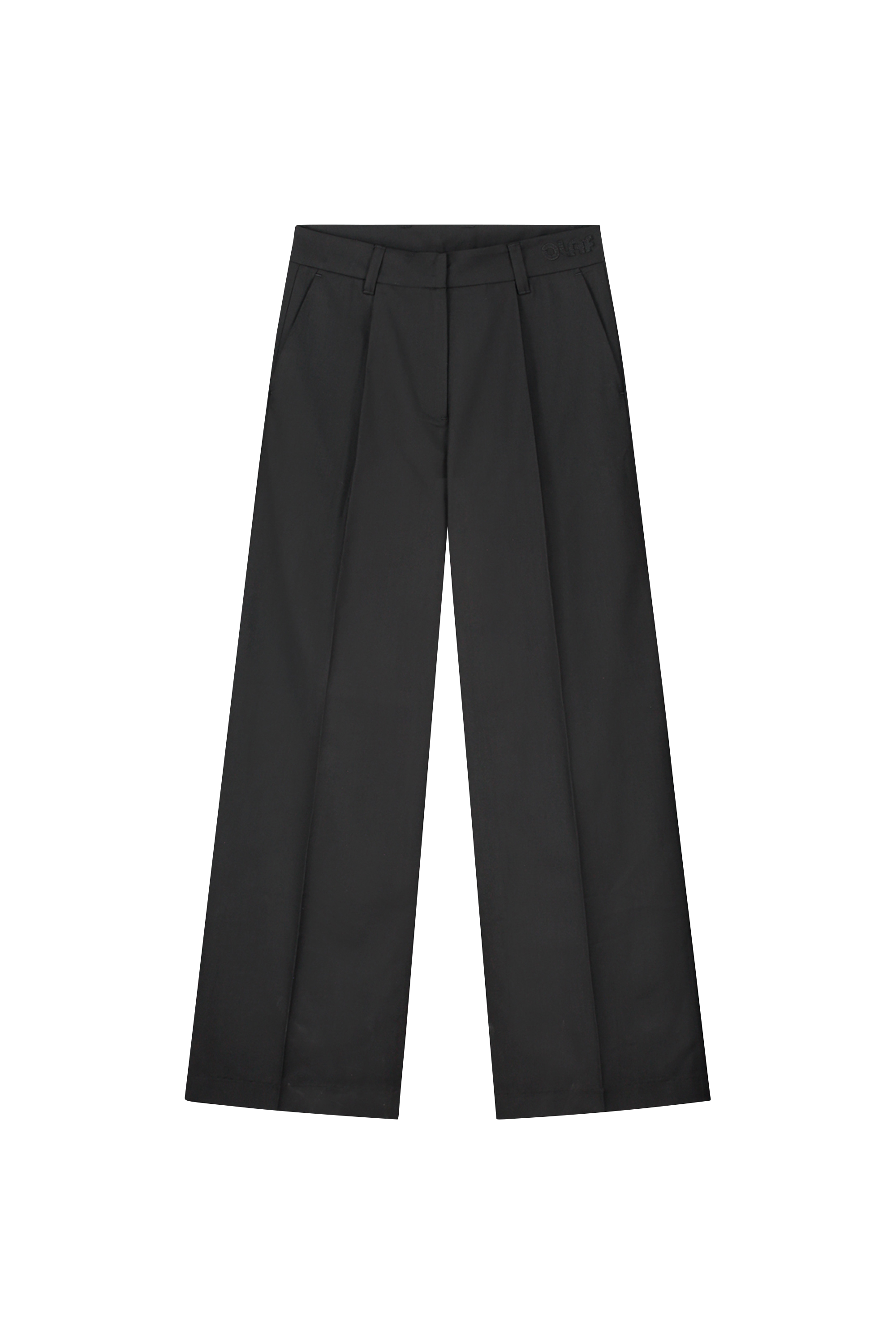 OLAF Pantalon TAILORED WIDE LEG PANTS Noir