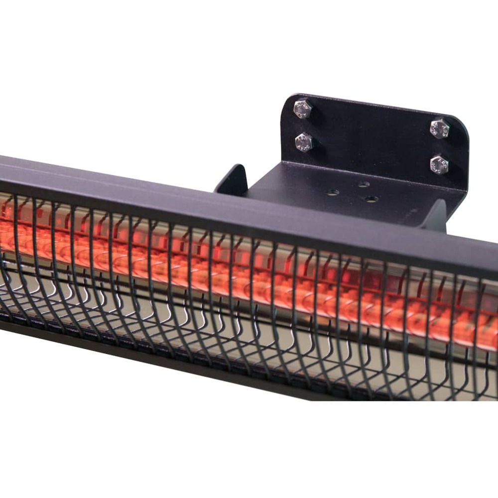Chauffage mural royal diamond dark 1500 w carbone noir