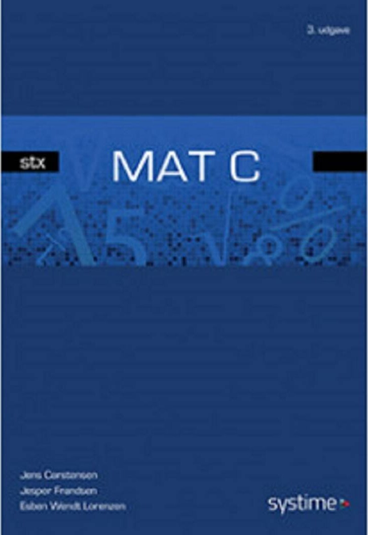 Mat C - Stx - Læreplan 2017 - Jens Carstensen - Bog