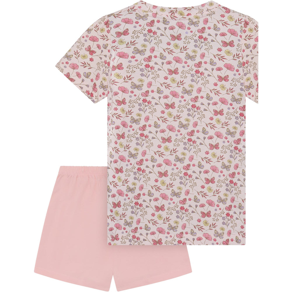 Køb Minymo Raindrops On Roses T-Shirt+Short Sæt Aop