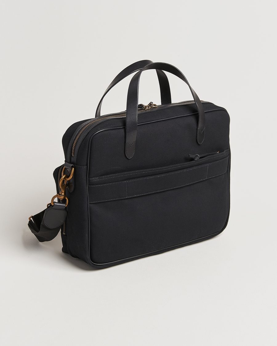 Polo Ralph Lauren Commuter Canvas Messenger Bag Black