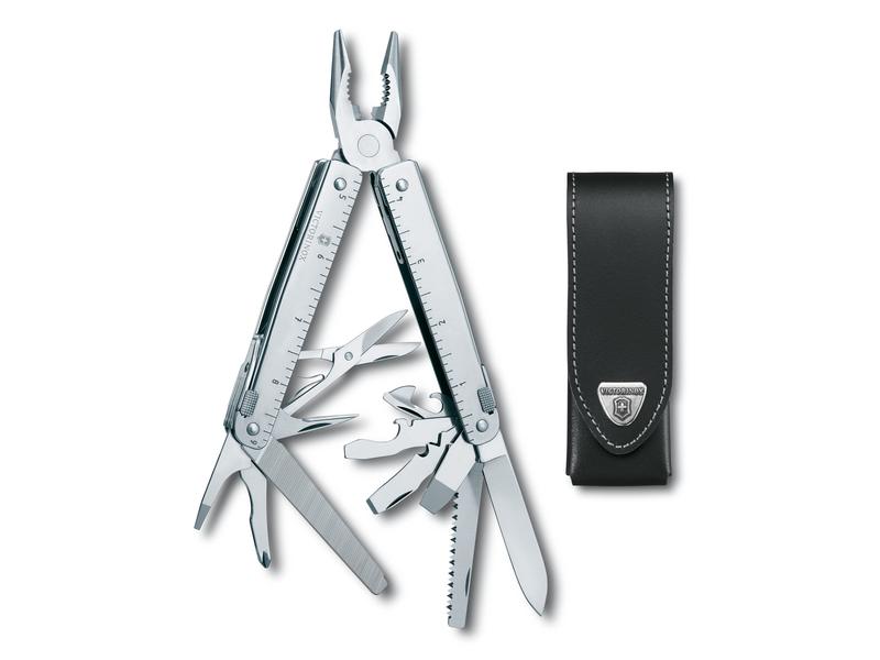 Victorinox SwissTool X 115 mm Robustes Multi-Tool mit Feststellklingen