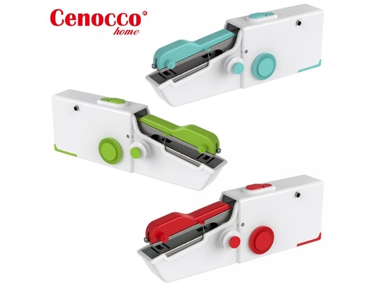 CENOCCO - Cc-9073: machine à coudre à main easy stitch rouge