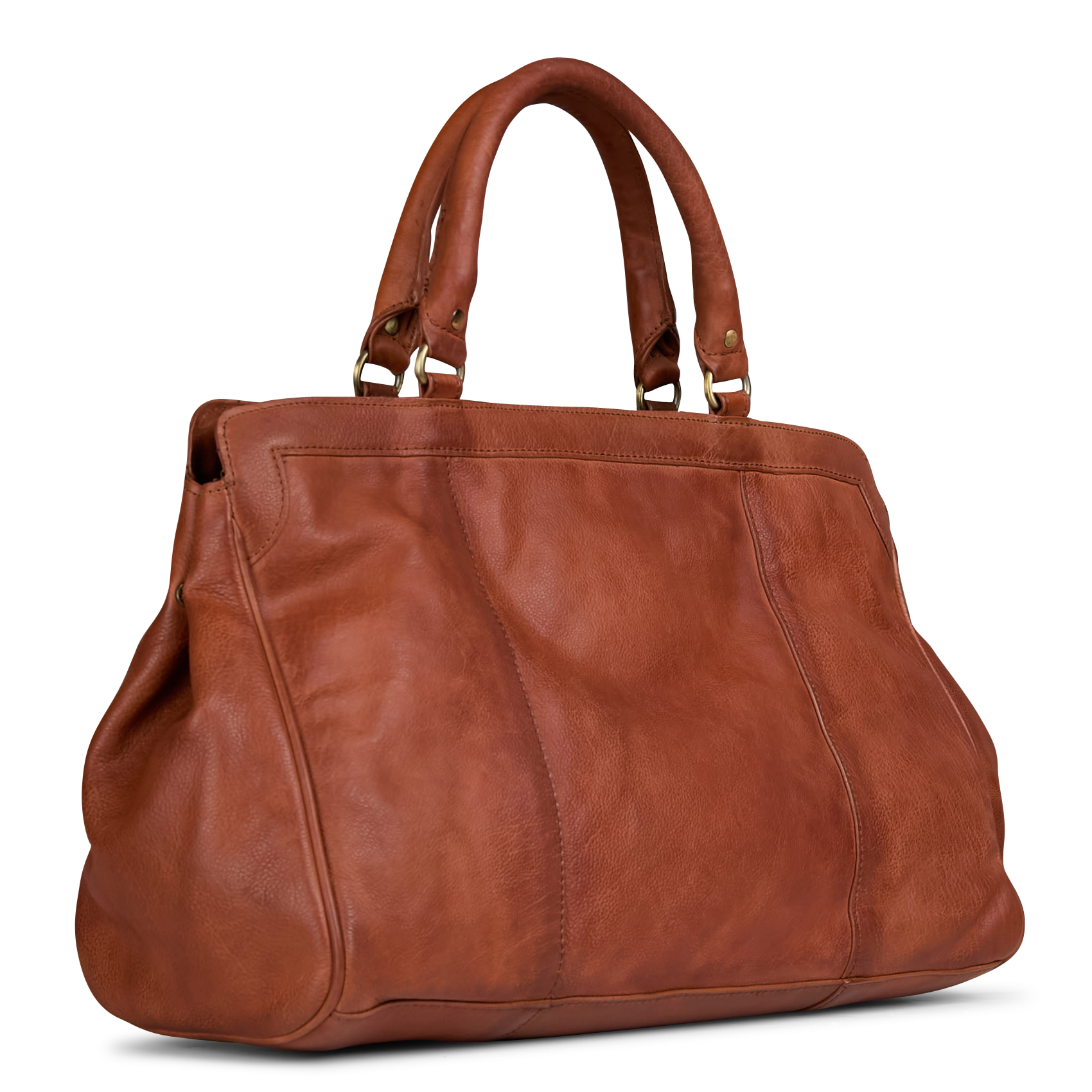 GABRIEL - Sac cabas en cuir | Beige