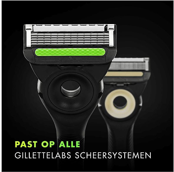 Gillette Navulmesjes Voor GilletteLabs -  Exfoliating Bar En Heated Razor - 9 Scheermesjes