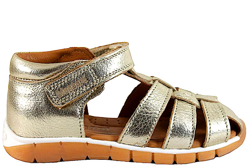 BISGAARD BILLIE SANDAL I PLATIN SKIND