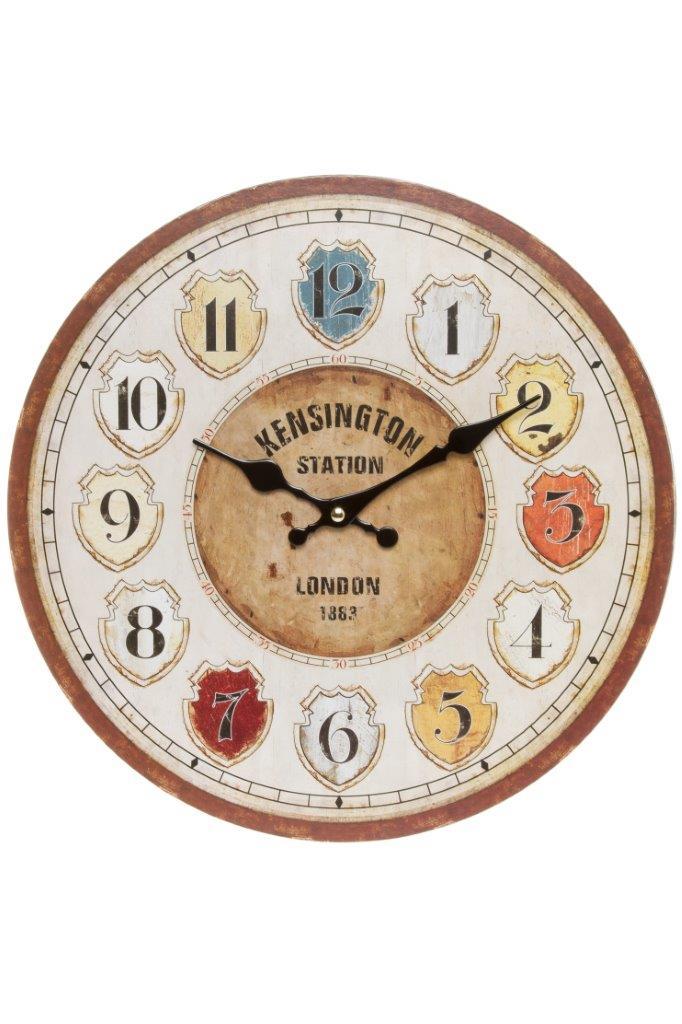 Wanduhr WANJA - mehrfarbig - 34 cm