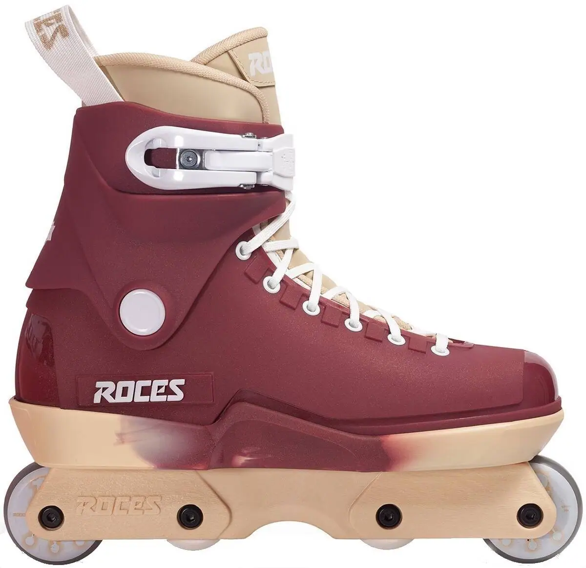 Roces M12 Lo Team Pomegranate Aggressive Rulleskøjter | SkatePro