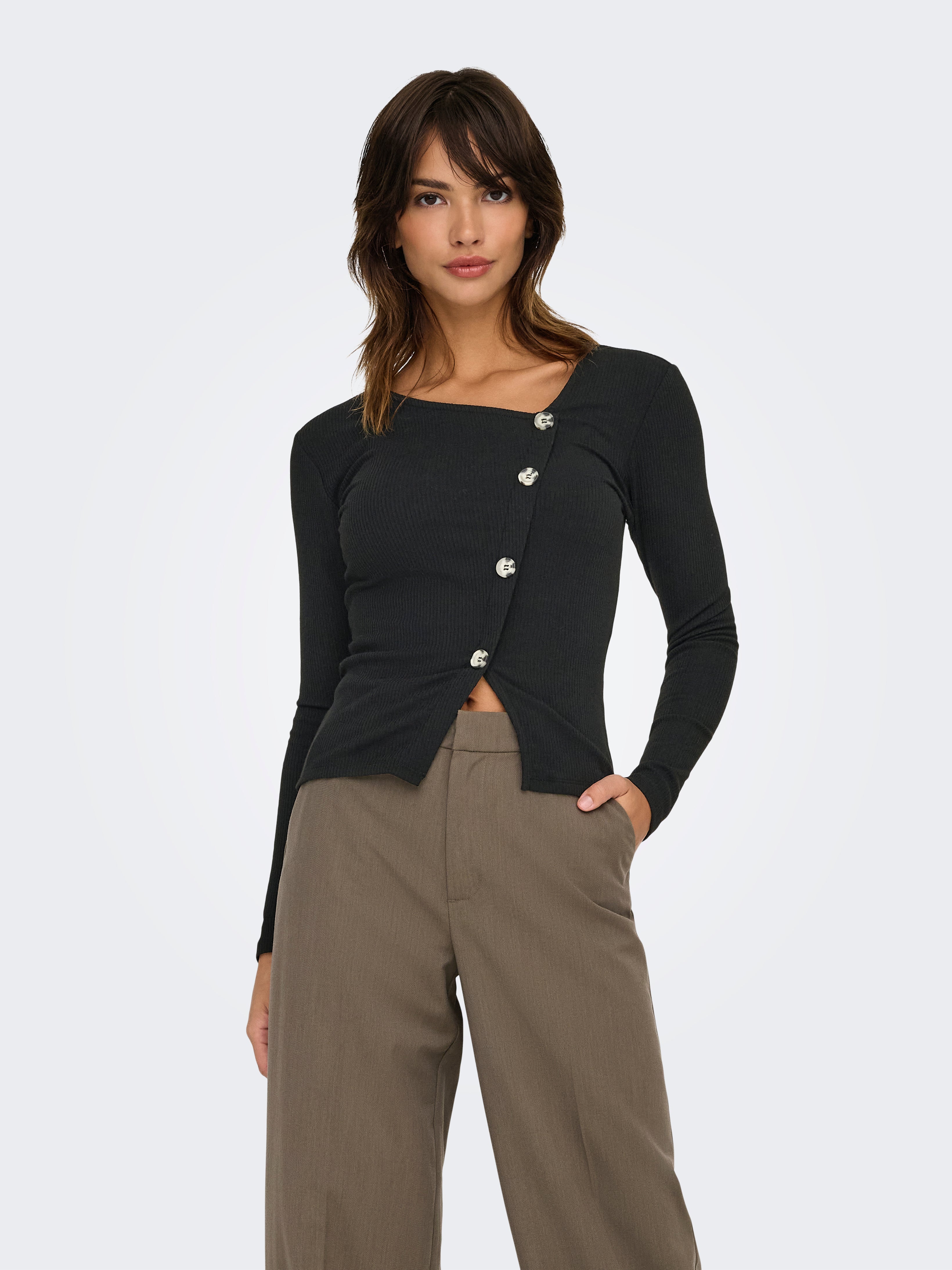 JDYFREYA Strickjacke Black