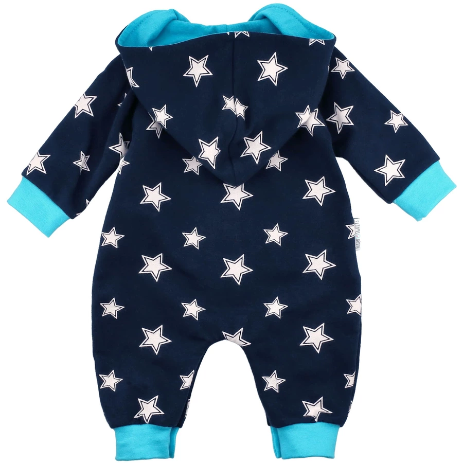 Baby Sweets Overall Lieblingsstücke Sterne blau schwarz türkis