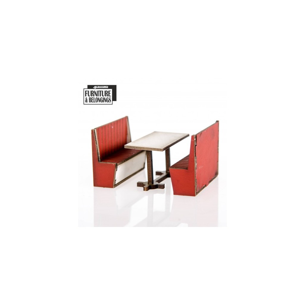 Diner: Table and Booth Seats