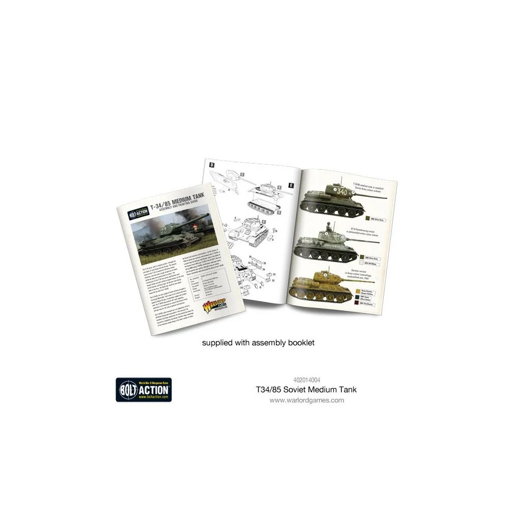 Bolt Action - Soviet T-34/85 Medium Tank