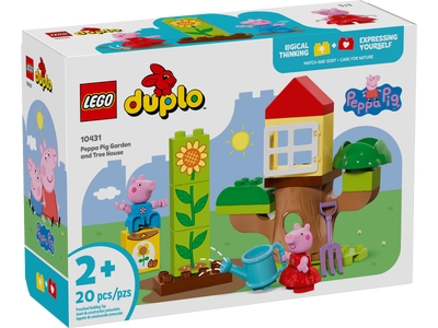 LEGO Peppa Big tuin en boomhut (10431)