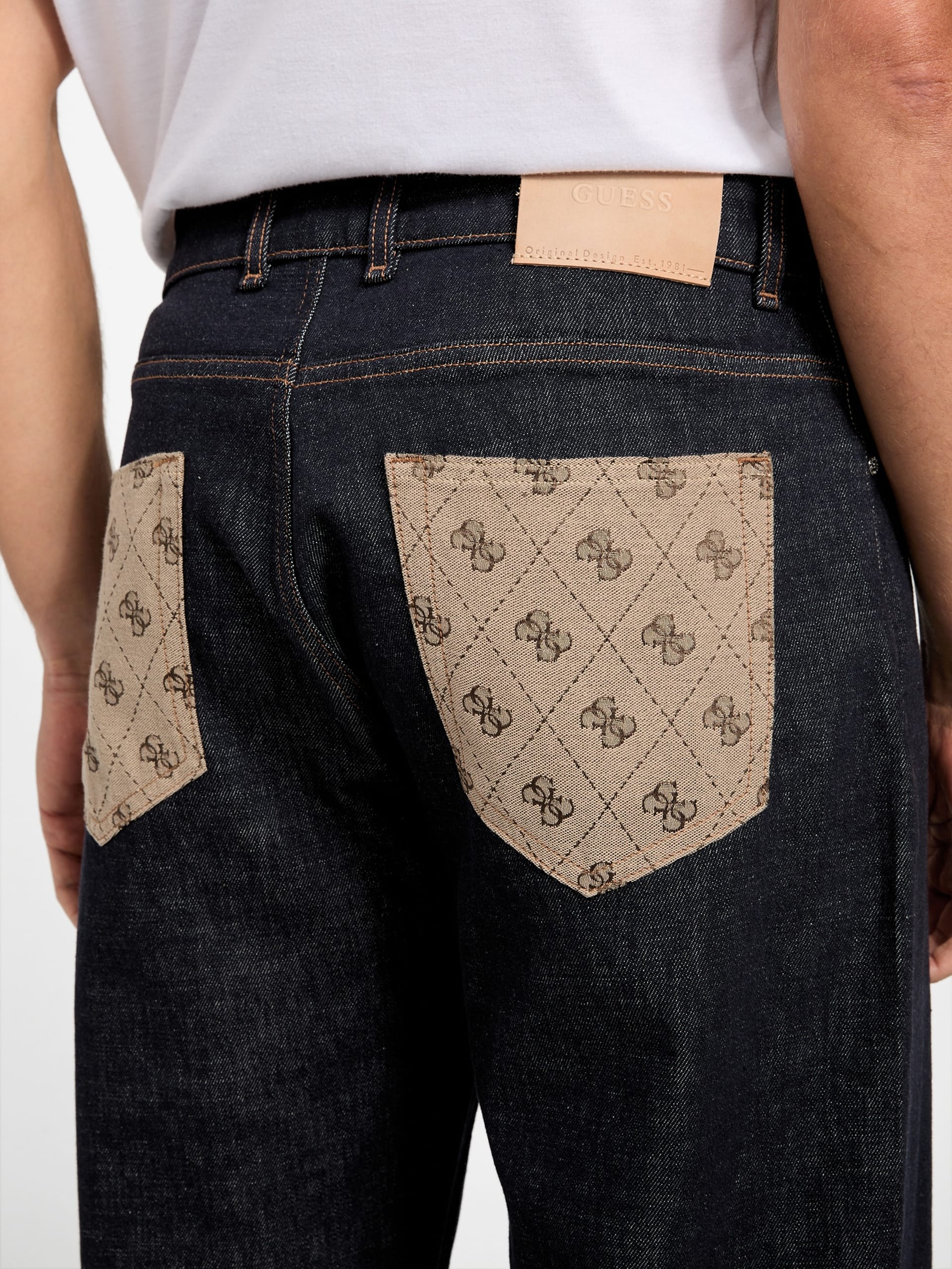 Calça jeans Damon de corte relaxado