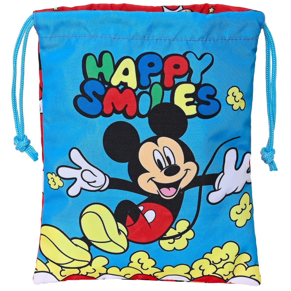Sacola para lanches do Mickey Mouse 20x25
