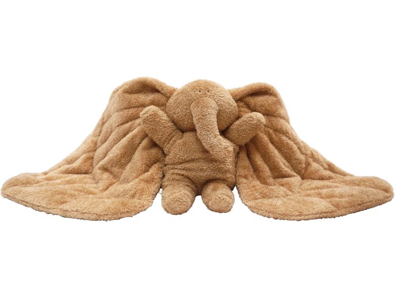 Membantu Warm & Weight Plush Brown Plüschtier aus Bio-Baumwolle mit therapeutischer Wirkung