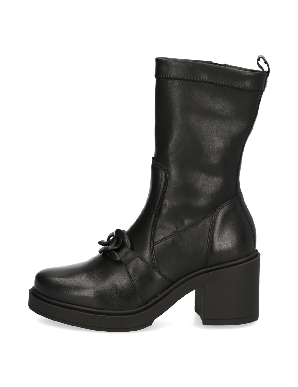 Glattleder Stiefelette