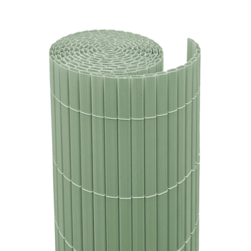 Balkonscherm PVC Sage groen ca. 90 x 300 cm