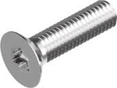 WASI Maskinskrue UH og TX ~DIN965 ISO 14581 - A2-070 - M6X25 - TX30 - (200 stk.)