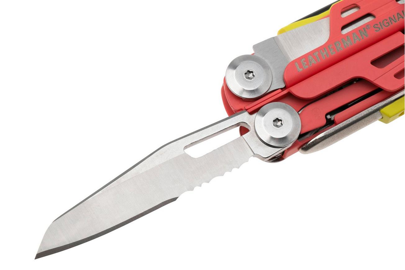 Leatherman Signal 833183 Guava Survival Multitool, nylon foedraal