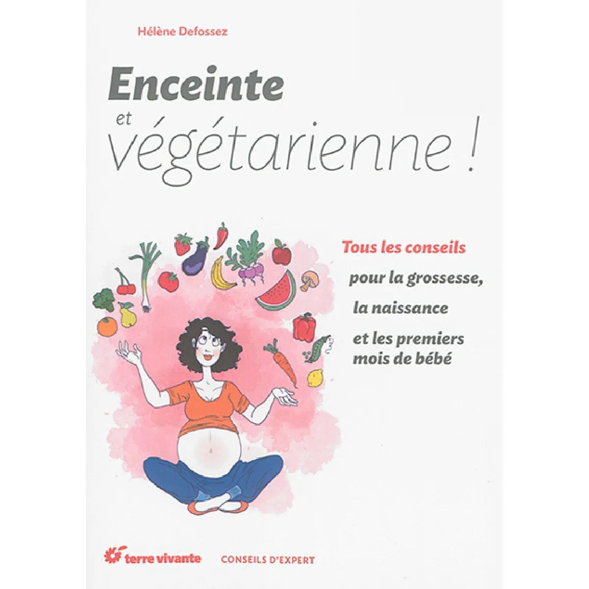 Enceinte et végétarienne : tous les conseils pour la grossesse, la naissance et les premiers mois de bébé · Occasion