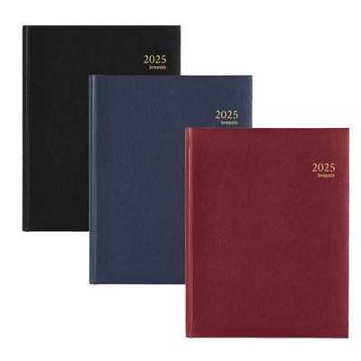 Agenda Lima Timing - 1 semaine sur 2 pages - 17 x 22 cm - disponible dans différentes couleurs - Brepols