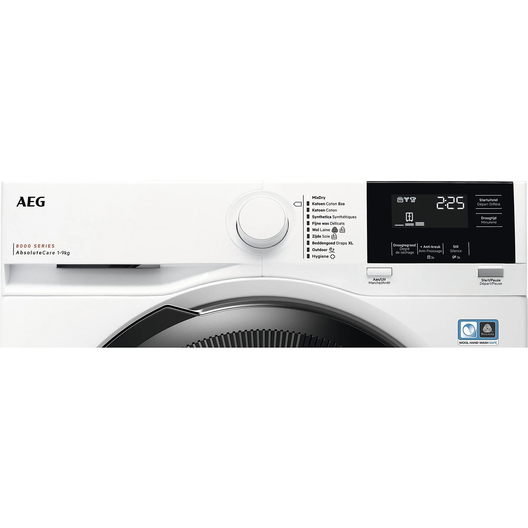 AEG warmtepomp droogkast TR89P34B - 9 kg