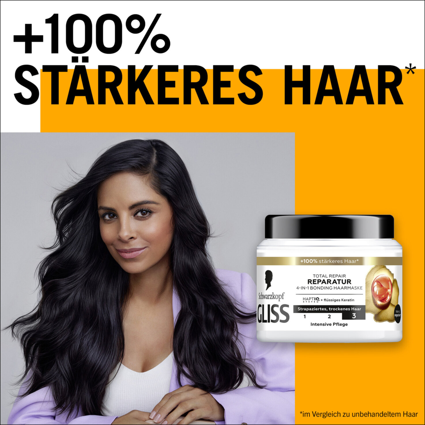 Schwarzkopf Gliss 4-in-1 Bonding Haarmaske Total Repair Reparatur