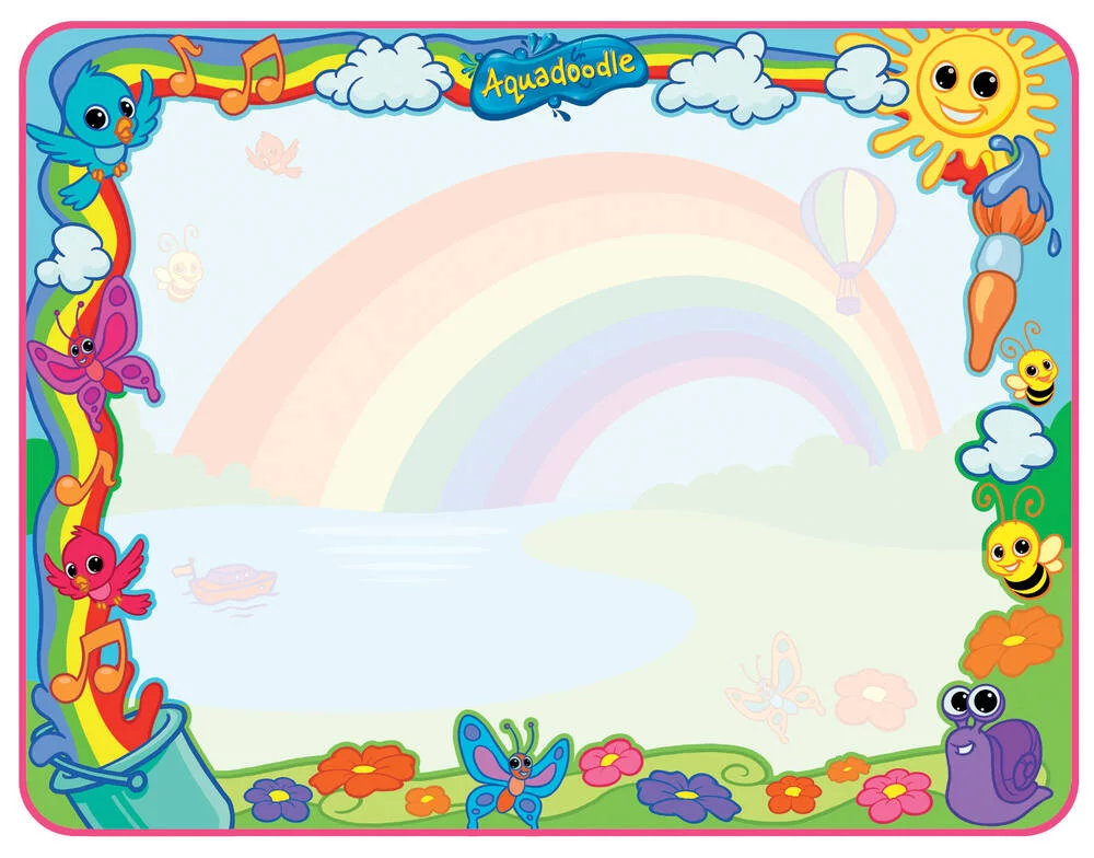 MAXI AQUADOODLE COULEUR - ARC EN CIEL FLUO