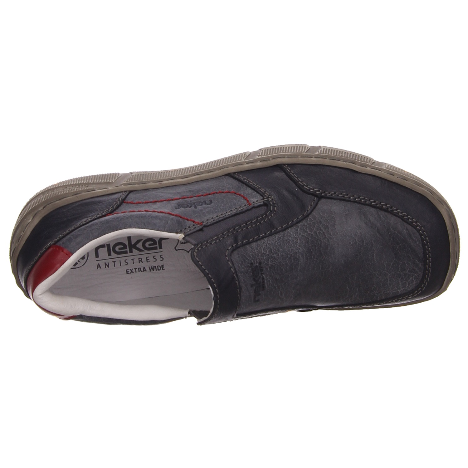 Rieker Slipper blau blau