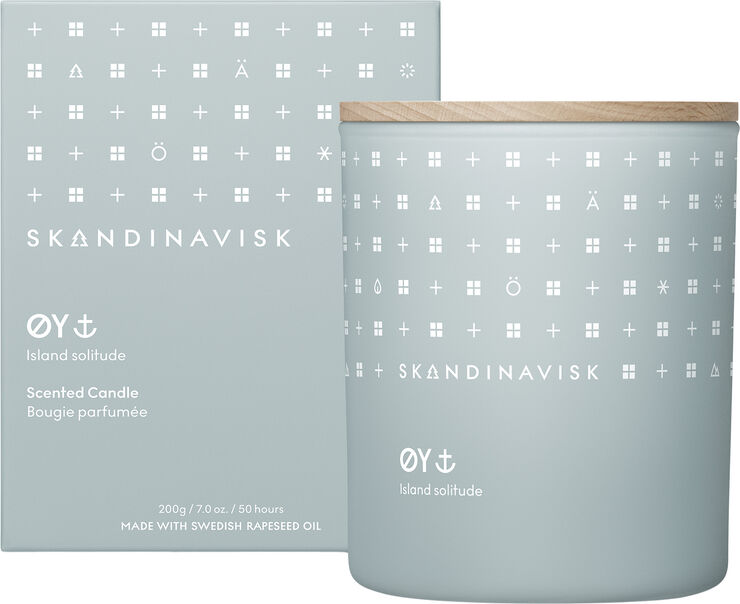 Skandinavisk ØY Scented Candle w Lid 200g