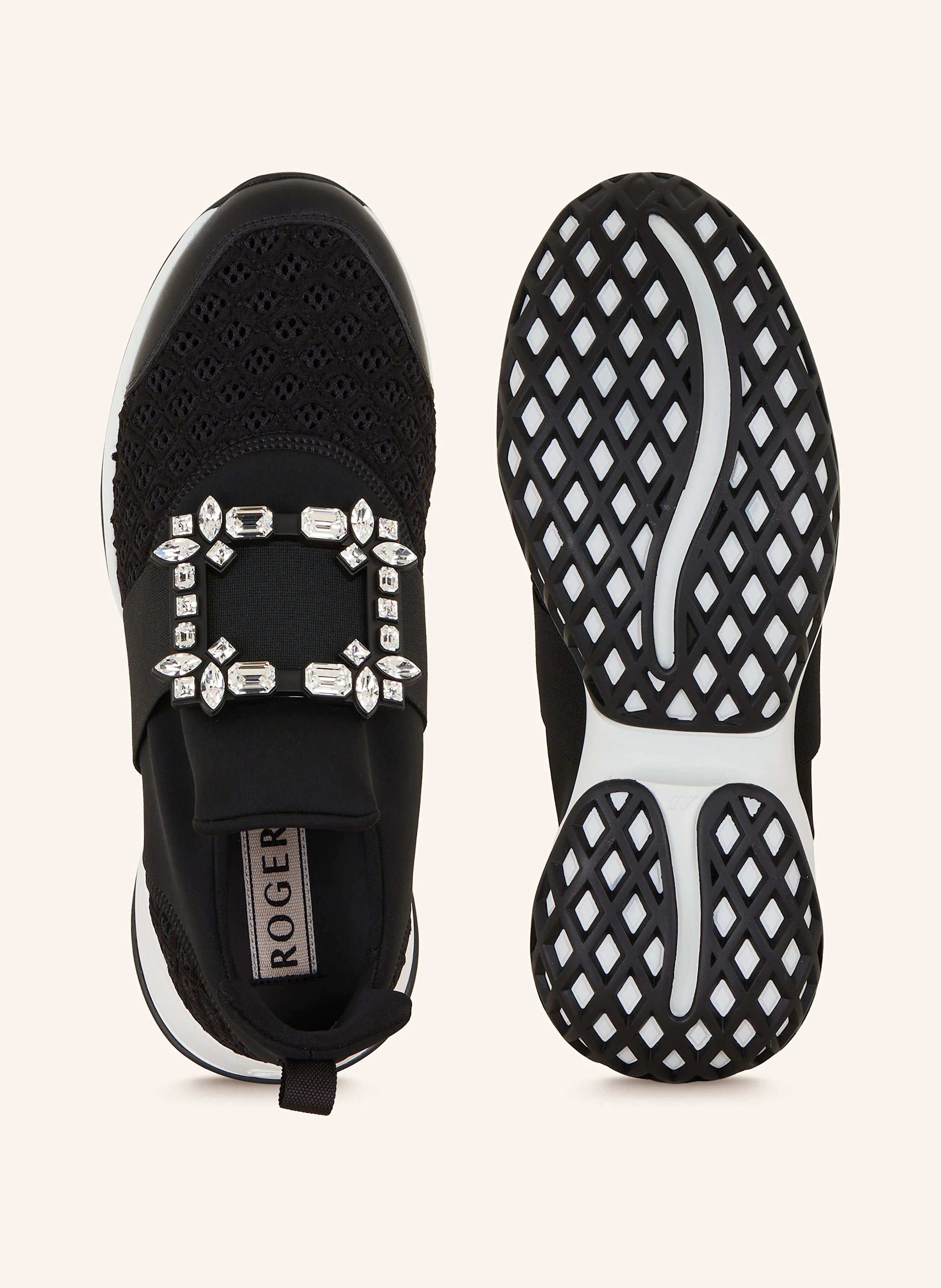 Roger Vivier Sneaker mit Schmucksteinen