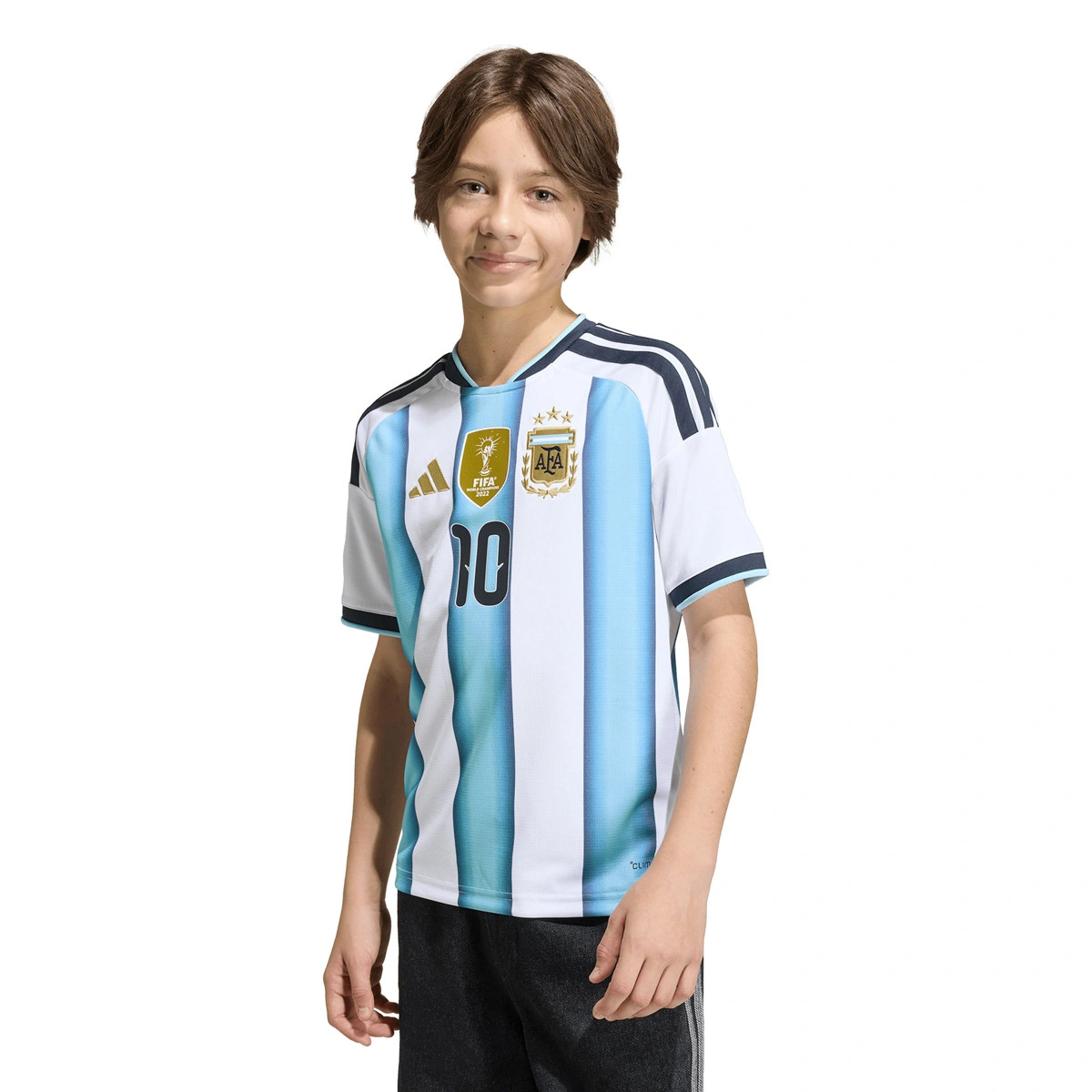 Camisola adidas Messi Argentina Primeiro Equipamento Mundial 2026 Criança