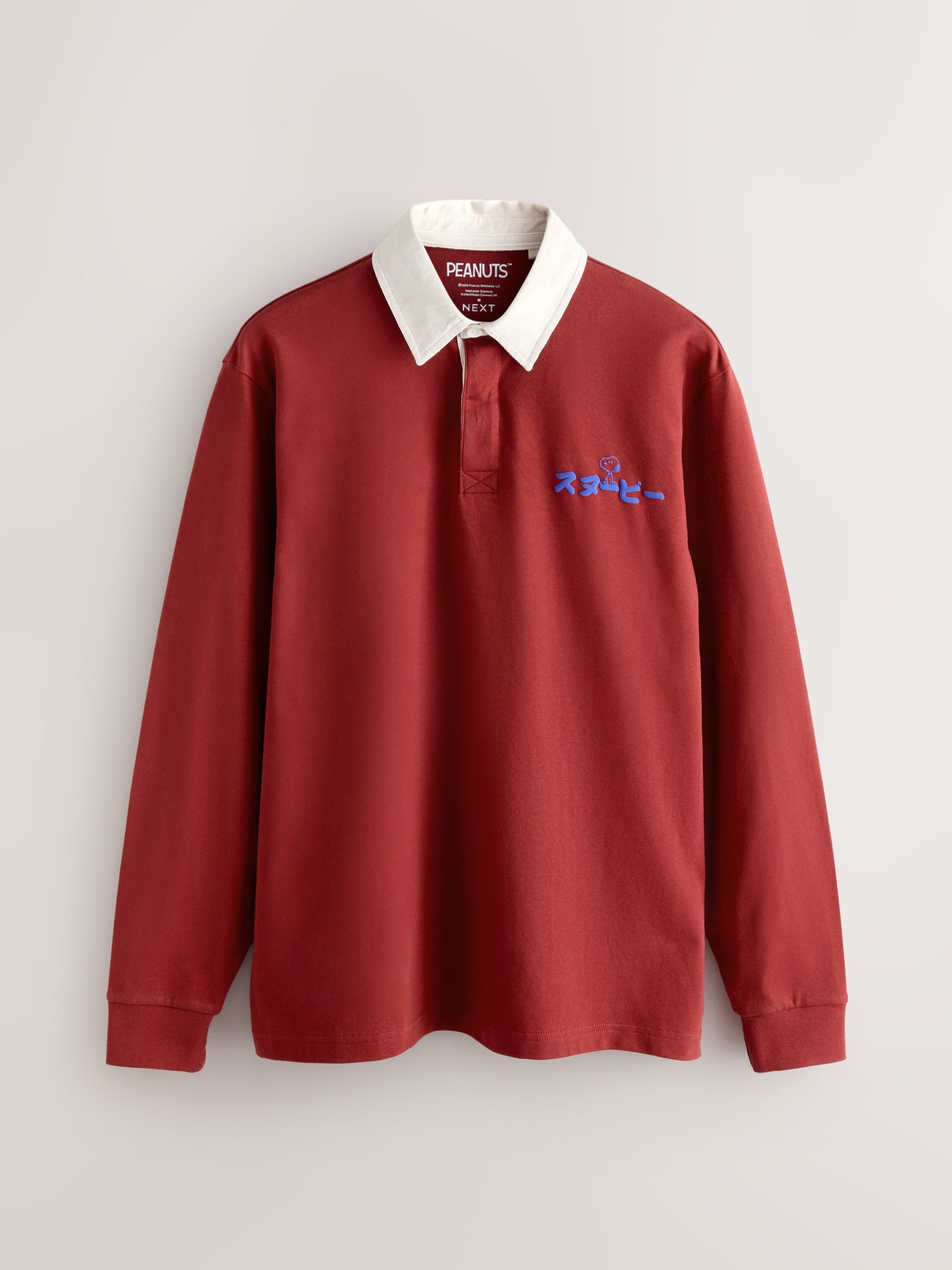 Rood Snoopy - Rugbyshirt