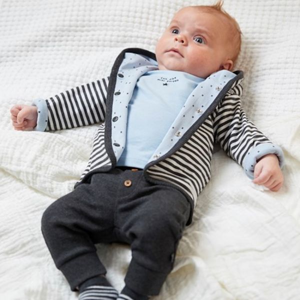 Feetje Mini Person Jas Antraciet Melange Mt. 56