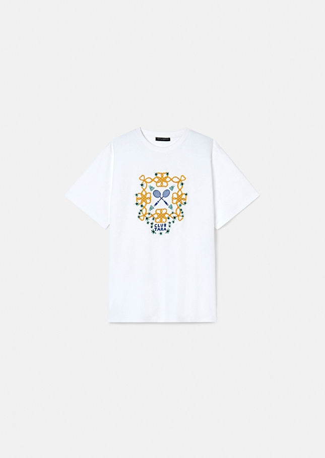 T-Shirt Taraclubblanc en jersey