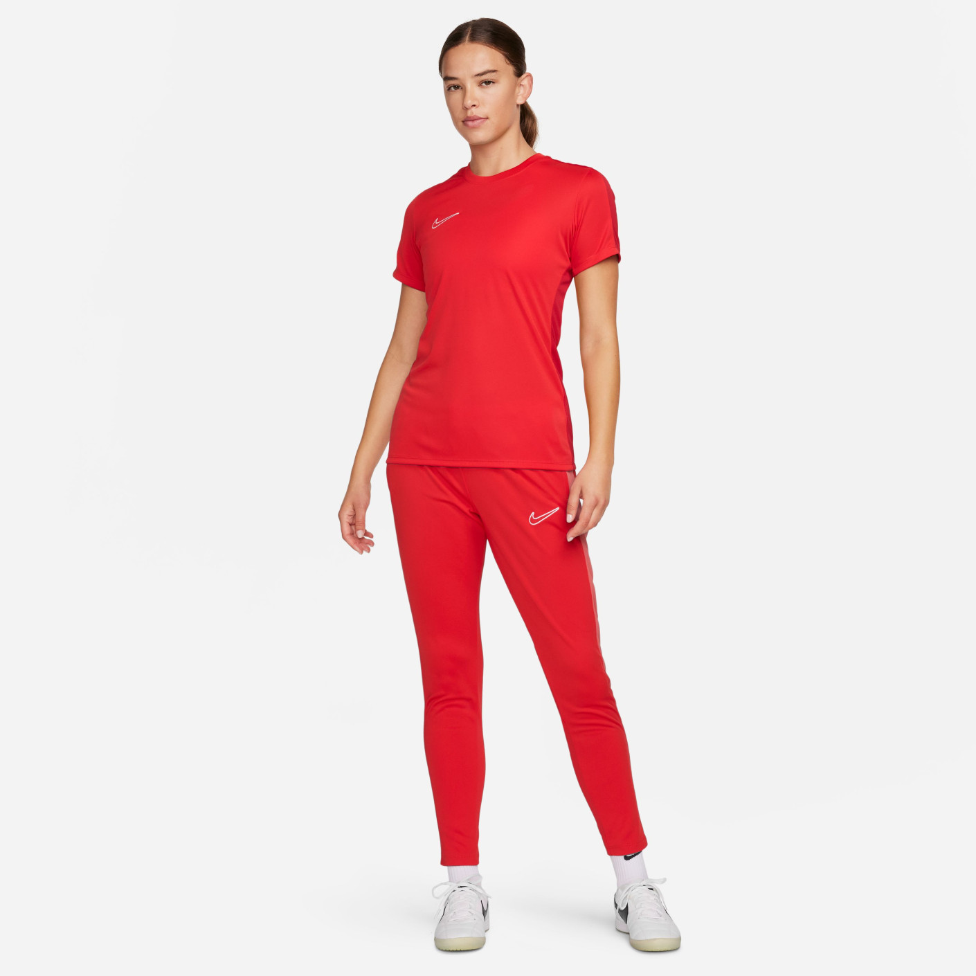 Nike Dri-FIT Academy 23 Trainingsshirt Dames Rood Wit