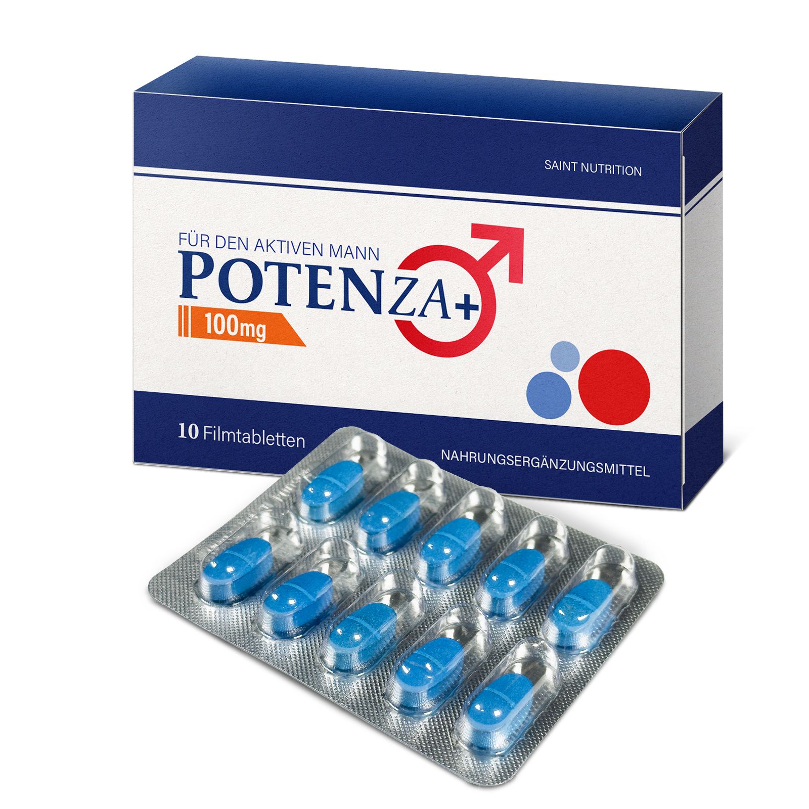 Potenza Plus | 100mg Filmtabletten | Potenzmittel