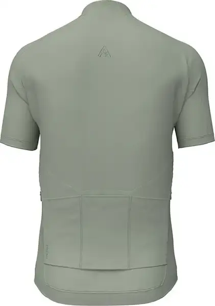 7mesh Ashlu Merino Fietsshirt Korte Mouwen Groen/Grijs Heren