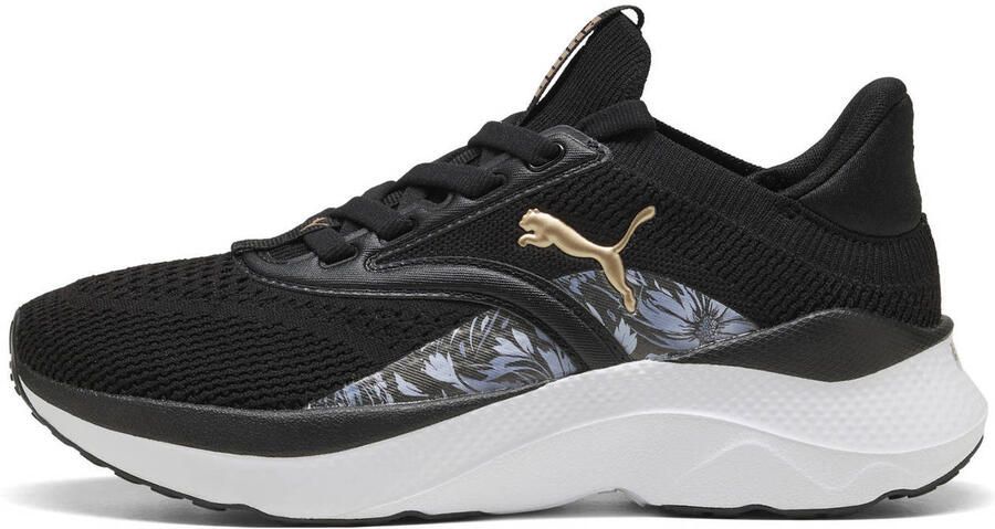 Puma Softride Mayve Bloom hardloopschoenen zwart lila