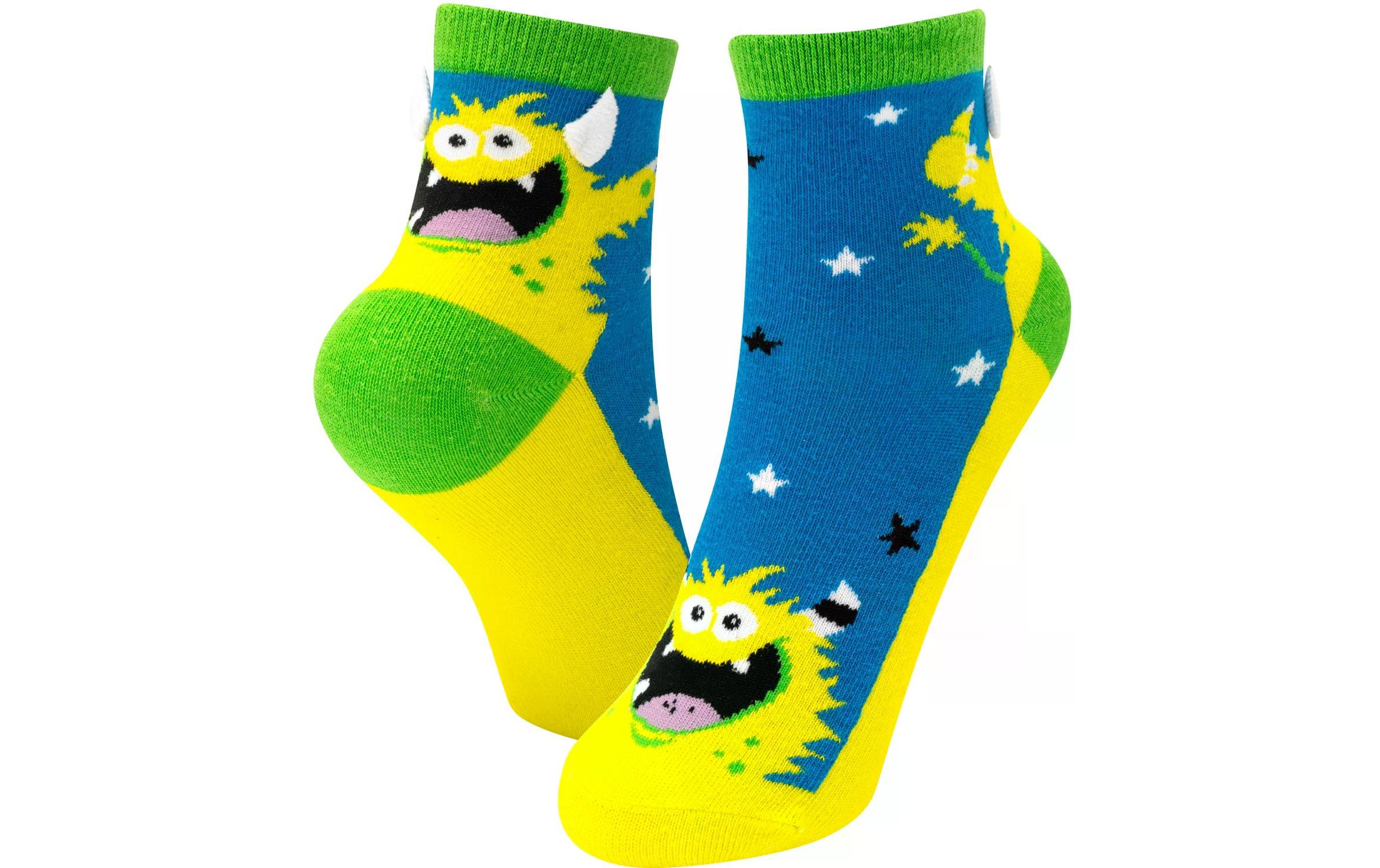 Socken Monster Grösse 30 - 35Socken für Kinder