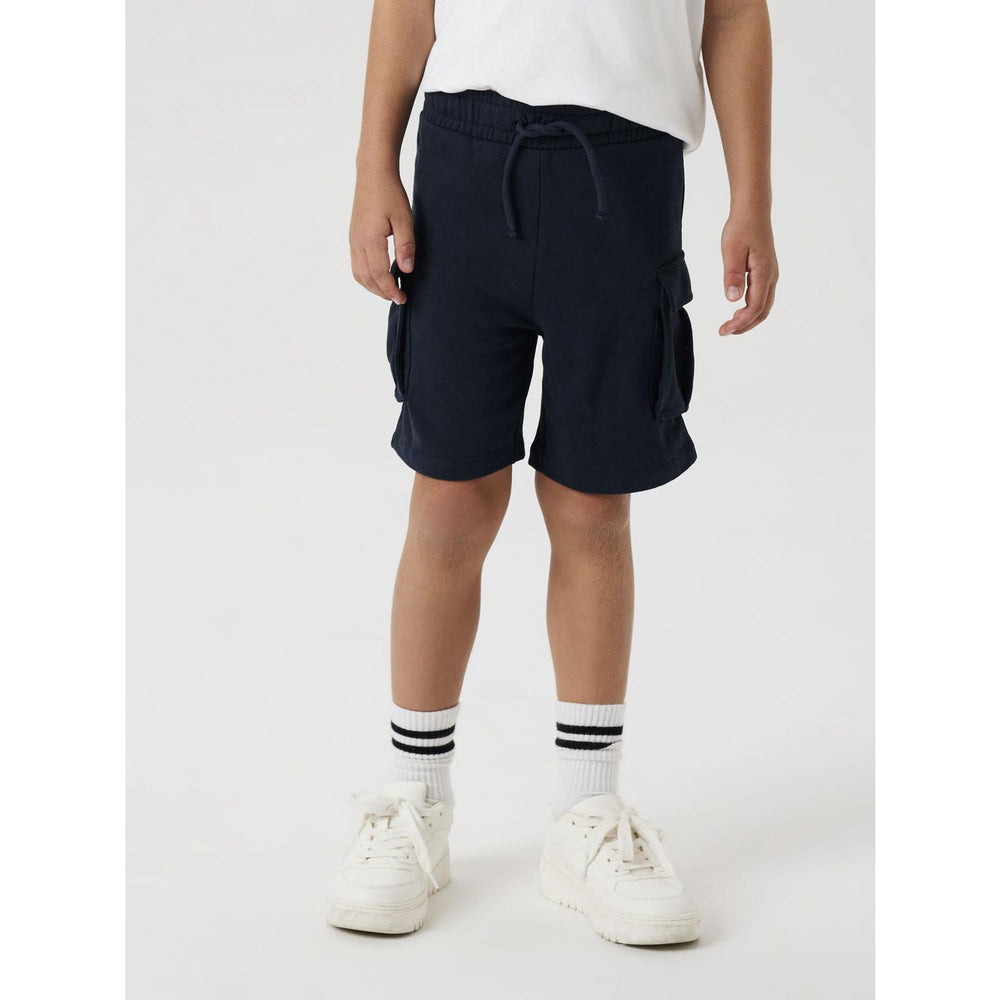 Køb Name It Dark Sapphire Ollie Cargo Shorts Noos