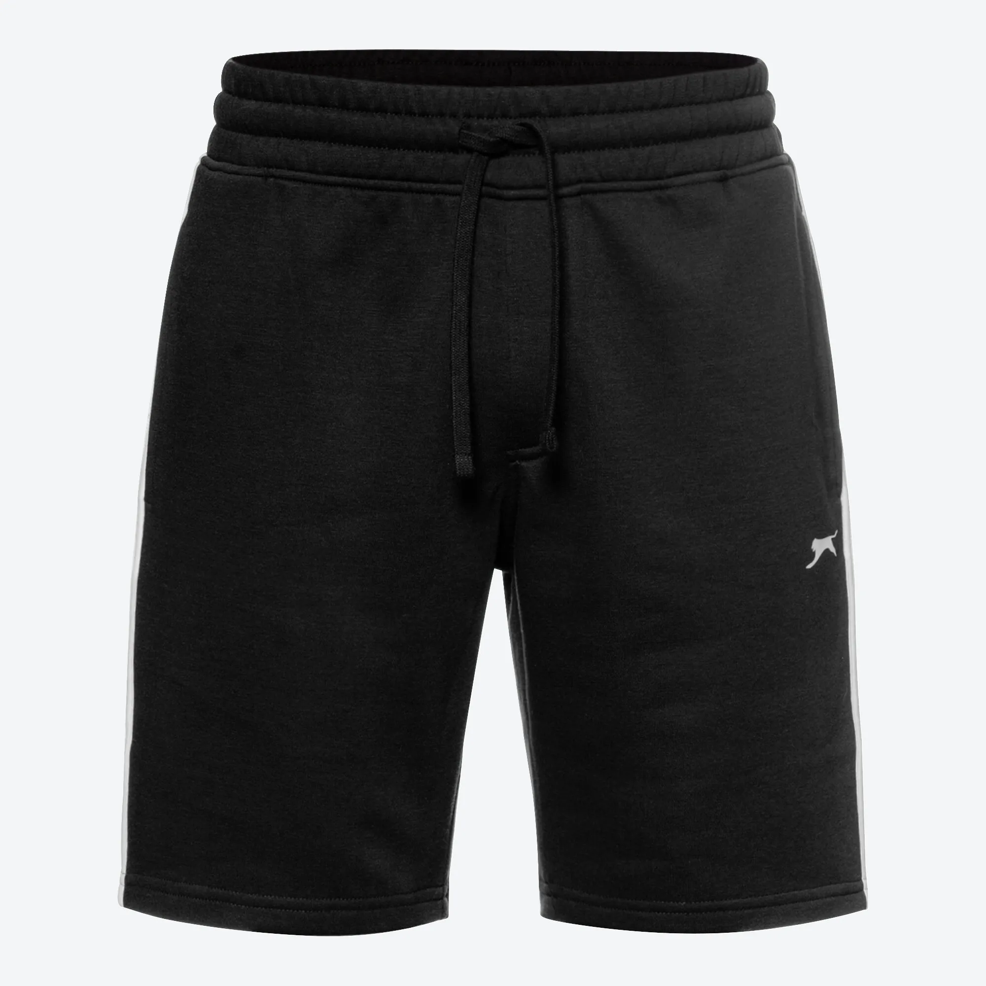 Herren-Jogging-Bermudas mit Seitenstreifen