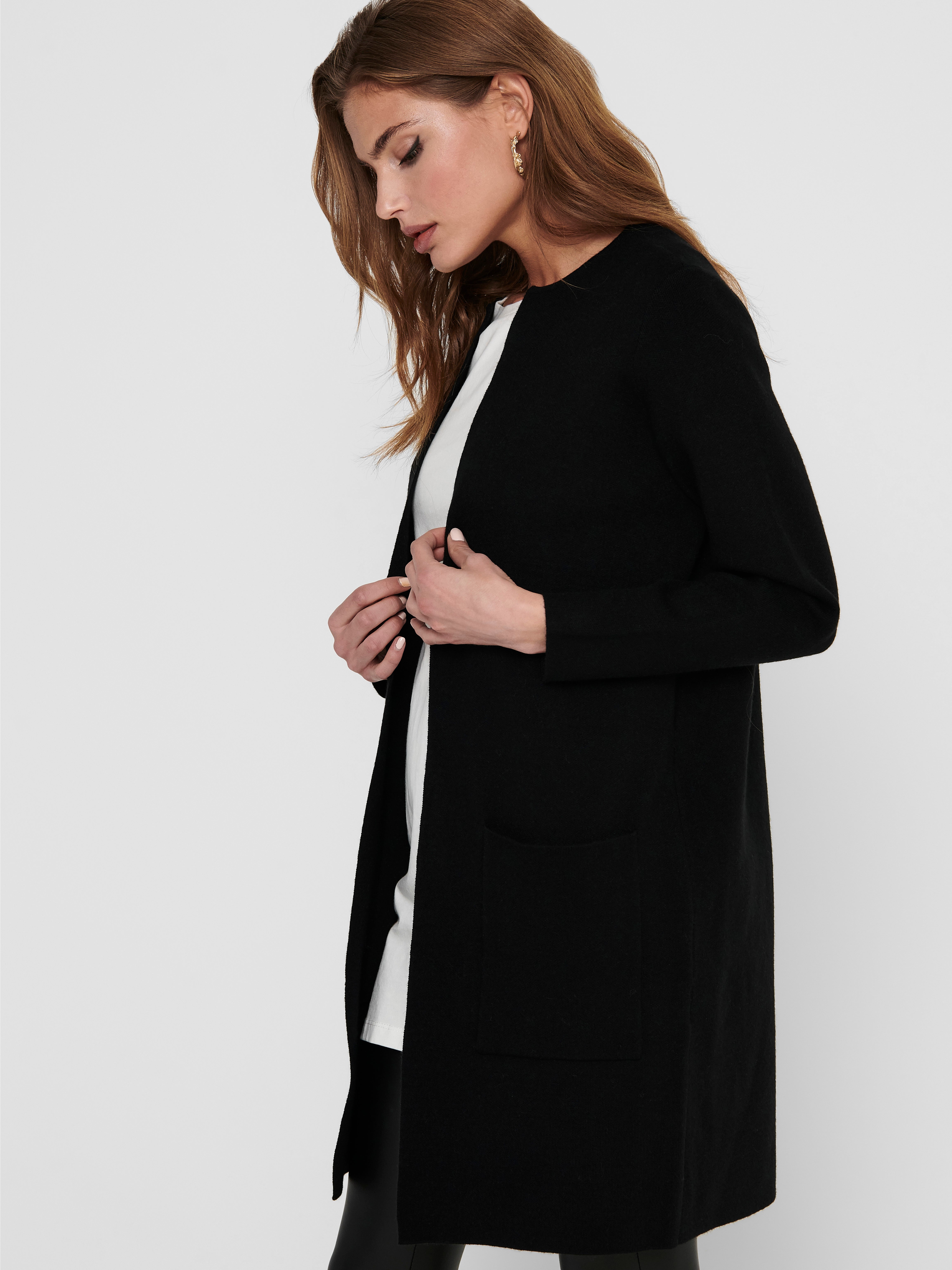 ONLRIVER Strickjacke Black